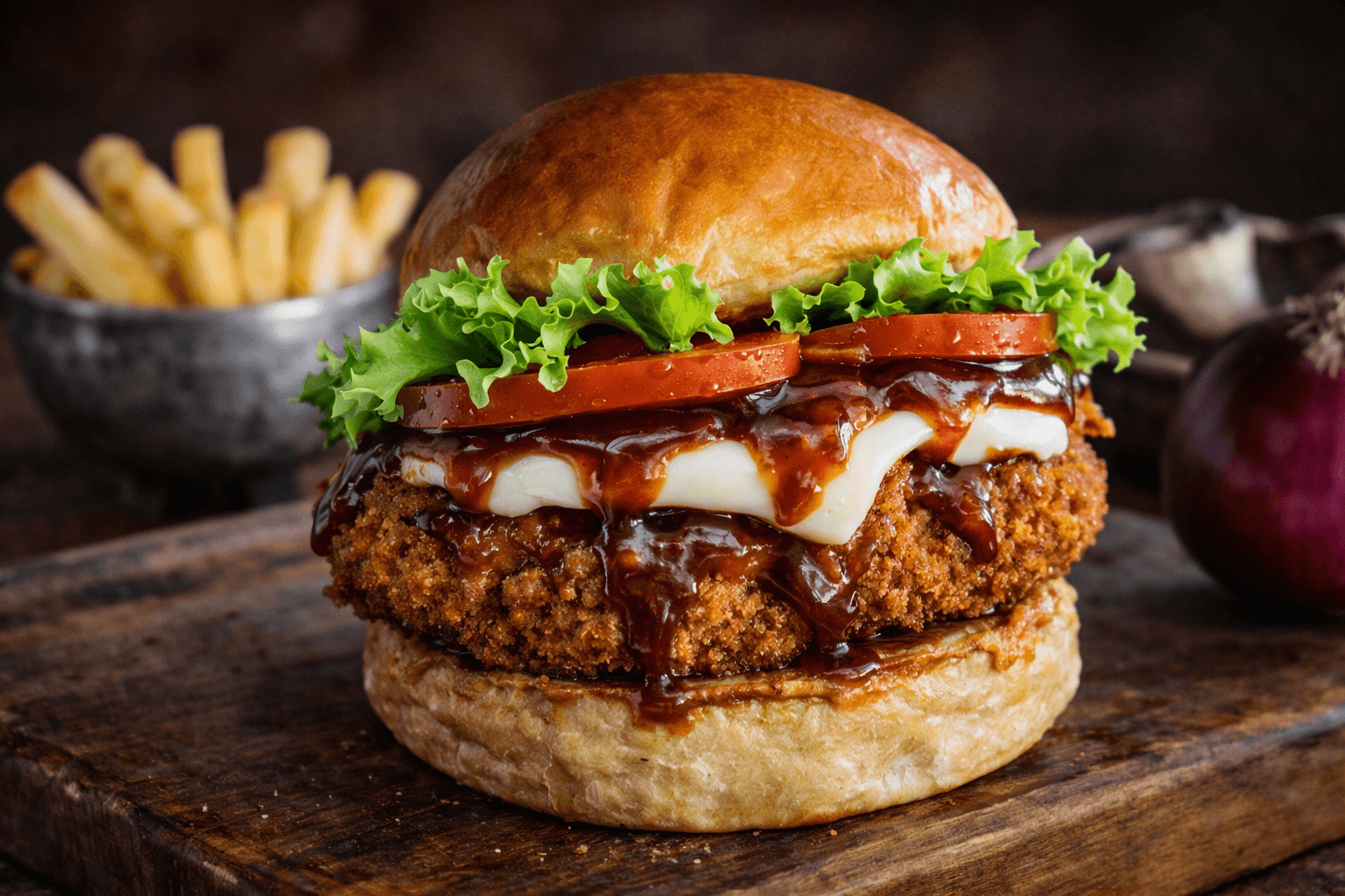 Chicken Bbq Burger